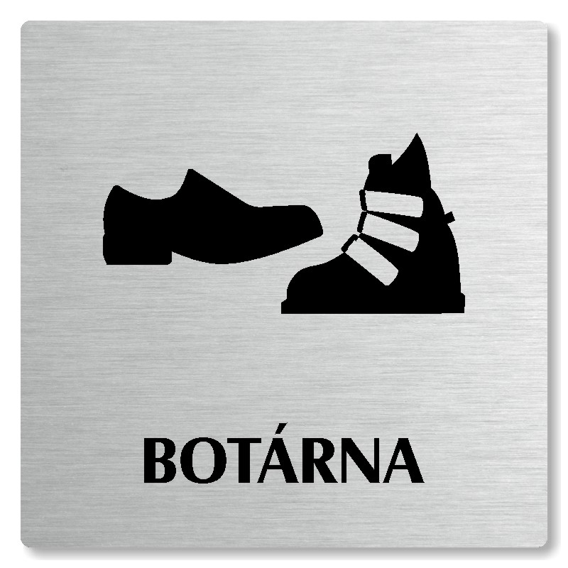 Botárna, 118x118mm, stříbrná, Nevada